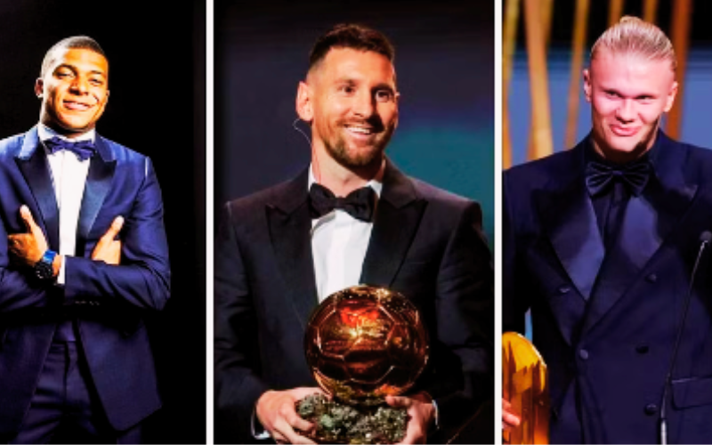 Haaland được đề cử “Cầu thủ nam xuất sắc nhất” nhưng lại bị Lionel Messi đánh bại với thành tích khủng cùng Inter Miami ở giải Major League Soccer.